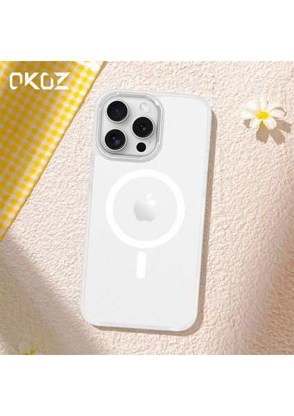 Apple iPhone 15 Plus Okoz Bumper Magsafe Kılıfı