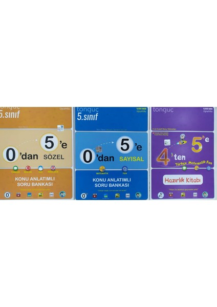 Akademi Tonguç 4 Ten 5 E Hazırlık Seti