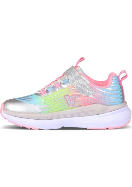 Maggie 346.F24Y.111 Kız Çocuk Işıklı Spor Ayakkabı Gümüş 30-35 fiyatları