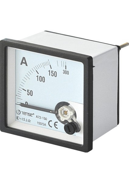 20A Analog Direk Ampermetre 72X72MM