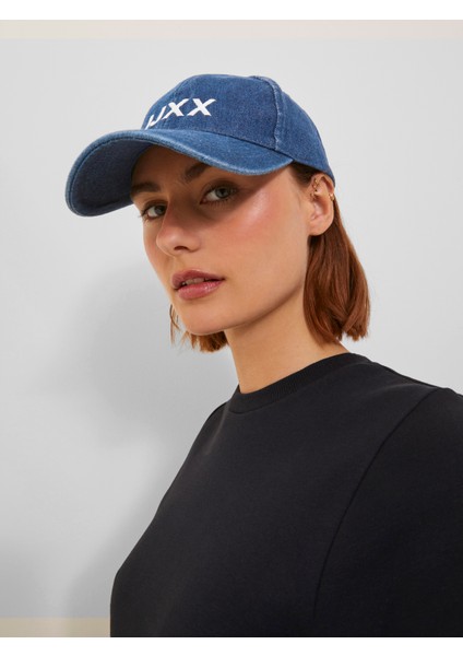 Kadın Logo Nakışlı Denim Şapka - Basic