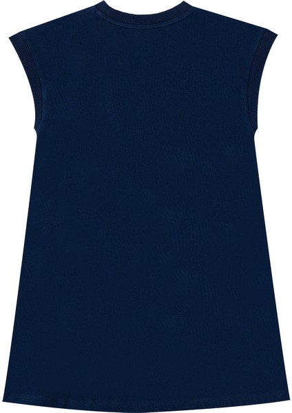 Kız Çocuk Elbise Unicorn Kiz Cocuk Günlük Elbise Lacivert fırsatları