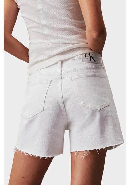 Yüksek Bel Mom Denim Short J20J2228111AA Bayan Short J20J222811 1AA