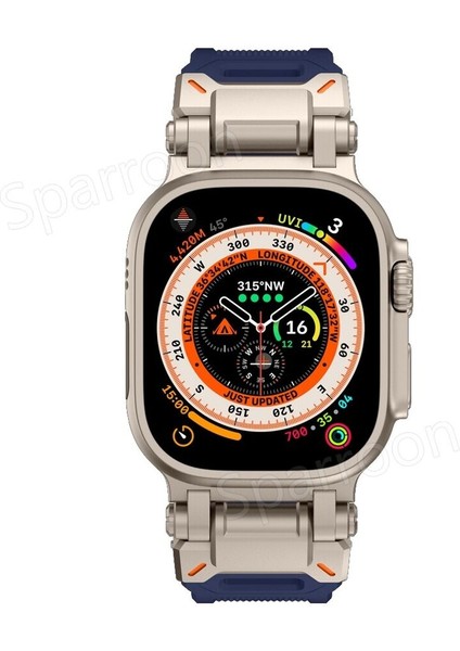 Apple Watch 44/45/46/49mm Titanyum Metal Bağlantı Kitli Silikon Kordon 101 2/3/4/5/6/se/7/8/9/10/11/ultra indirimleri