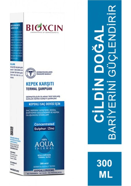 Aqua Thermal Kepek Şampuanı 300 ml 3'lü Set