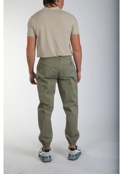 Jogger 2 Erkek Dokuma Pantolon Haki