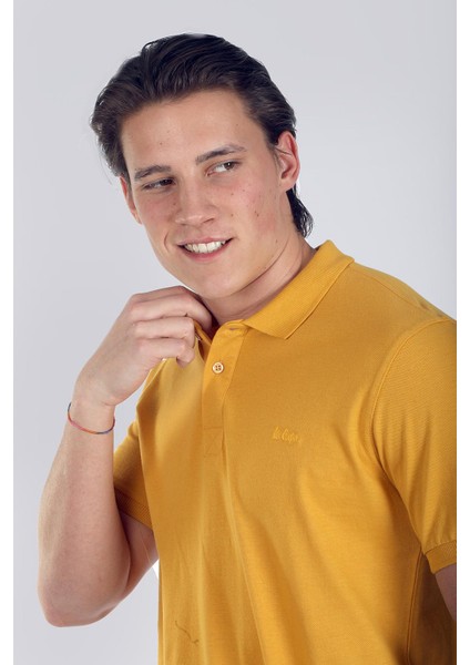 Twıns 1 Erkek Pike Polo Yaka T-Shırt Hardal modelleri