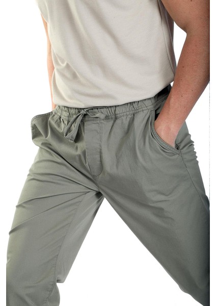 Jogger 2 Erkek Dokuma Pantolon Haki