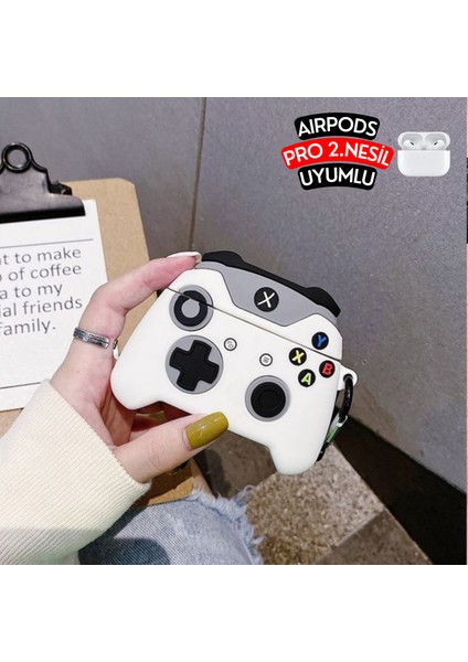 2'li Set - Pro 2. Nesil Uyumlu Siyah ve Beyaz Xbox Konsol Figürlü Ikili Kulaklık Kılıfı Seti fırsatları