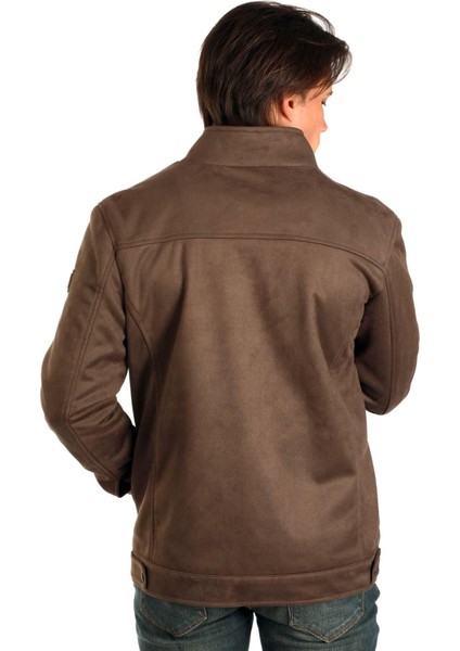 Nuels Erkek Dokuma Mont Kahve fırsatları