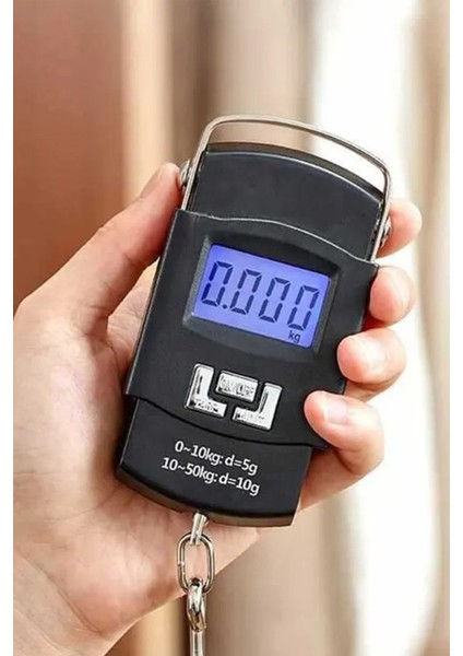 WH50 Bavul Valiz El Çantası Ağırlık Ölçme Tartısı Minik LCD Ekranlı Kilogram Ölçme Terazisi fiyatları