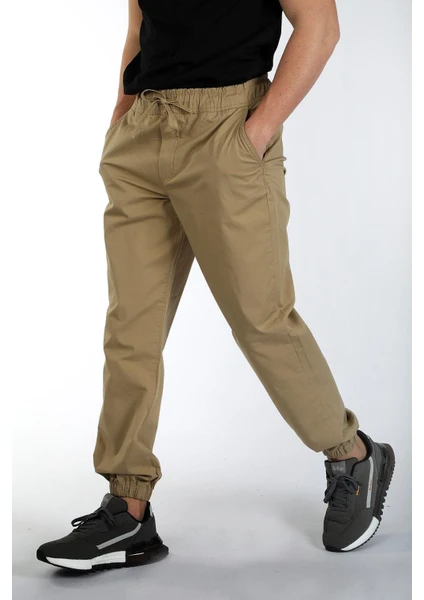 Lee Cooper Jogger 2 Erkek Dokuma Pantolon Camel