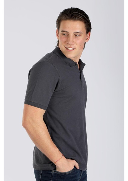 Twıns 1 Erkek Pike Polo Yaka T-Shırt Antrasit fiyatları