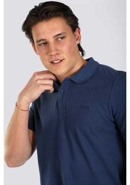 Twıns 1 Erkek Pike Polo Yaka T-Shırt Gece Mavisi modelleri