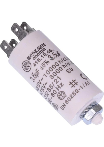 Tüm Markalara Uyumlu Kondansatör Kapasitör Bulaşık Makine 3.5 Μf 450V