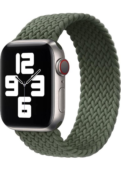 Apple Watch Se 40MM Için Hasır Örgü Solo Loop Kordon Kayış - FC401
