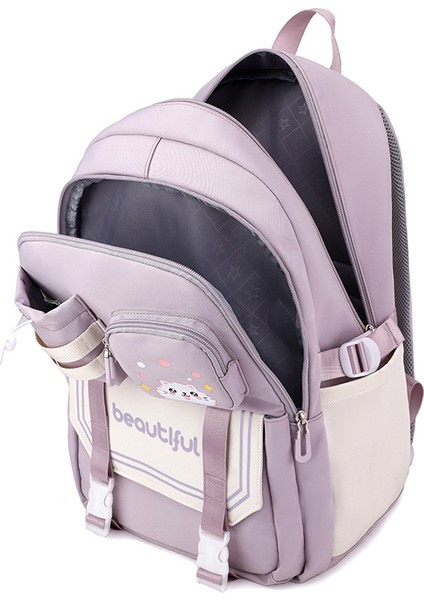 Ortaokul, Lise ve Üniversite Öğrencileri Için Kitap Çantası, Büyük Kapasiteli Sırt Çantası (Yurt Dışından) fiyatları