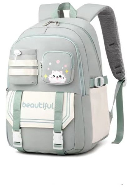 Ortaokul, Lise ve Üniversite Öğrencileri Için Kitap Çantası, Büyük Kapasiteli Sırt Çantası (Yurt Dışından) fırsatları