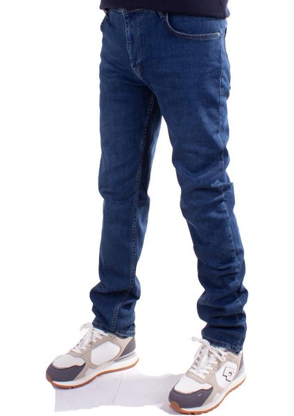 Twister Jeans Colt Jeans  Vega 9133-56 Mavi Yüksek Bel Rahat Paça Erkek Jeans  Pantolon