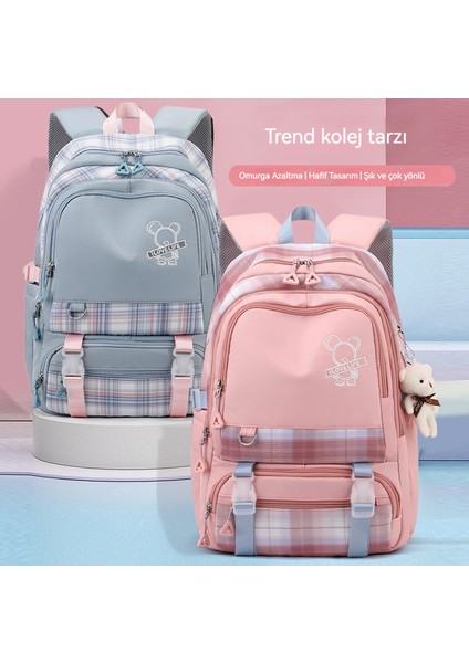 Ortaokul, Lise ve Üniversite Öğrencileri Için Kitap Çantası, Büyük Kapasiteli Sırt Çantası (Yurt Dışından) fırsatları