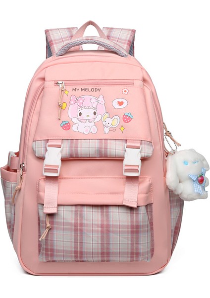 Culomi Ilkokul ve Ortaokul Öğrencisi Okul Çantası Sevimli Çizgi Kız Sırt Çantası Melody Büyük Kapasiteli Lise Öğrencisi Sırt Çantası (Yurt Dışından)