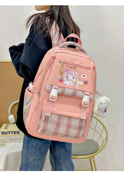 Culomi Ilkokul ve Ortaokul Öğrencisi Okul Çantası Sevimli Çizgi Kız Sırt Çantası Melody Büyük Kapasiteli Lise Öğrencisi Sırt Çantası (Yurt Dışından) indirimleri