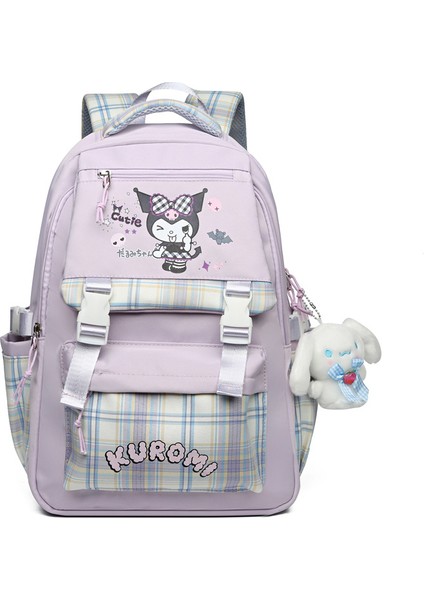 Culomi Ilkokul ve Ortaokul Öğrencisi Okul Çantası Sevimli Çizgi Kız Sırt Çantası Melody Büyük Kapasiteli Lise Öğrencisi Sırt Çantası (Yurt Dışından)