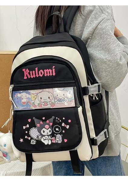 Sevimli Popüler Baskılı Culomi Sırt Çantası Kart Dekorasyon Öğrenci Çantası Ilkokul ve Ortaokul Okul Çantası Lise Üniversite Sırt Çantası (Yurt Dışından) fırsatları