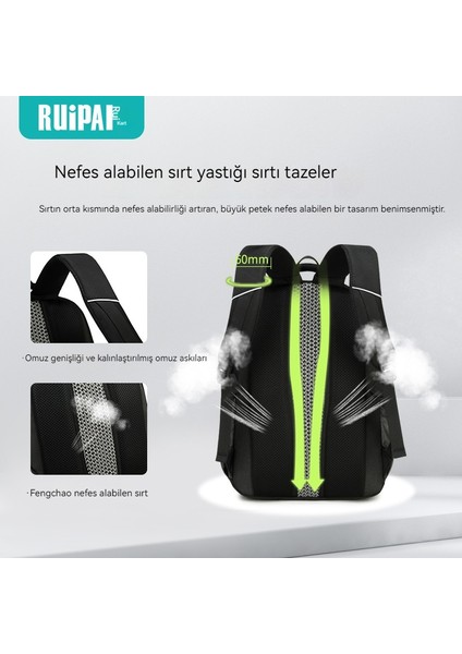 Büyük Kapasiteli Ortaokul Lise Okul Çantası/üniversite Sırt Çantası/çok Cepli Eğlence Sırt Çantası, DL008 (Yurt Dışından) modelleri