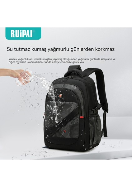 Büyük Kapasiteli Ortaokul Lise Okul Çantası/üniversite Sırt Çantası/çok Cepli Eğlence Sırt Çantası, DL008 (Yurt Dışından) fırsatları