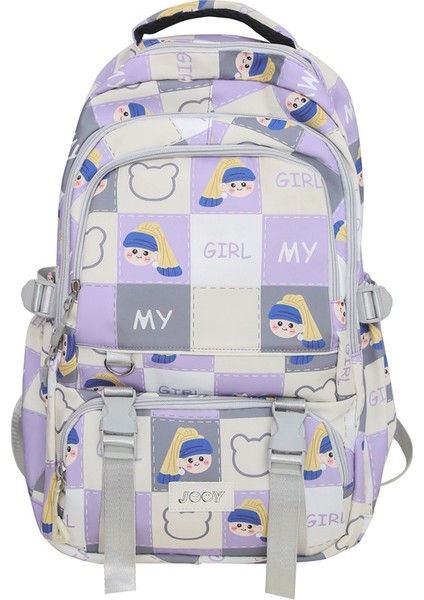 Yeni Kore Tavşan Okul Çantası/ortaokul Lise Büyük Kapasiteli Sırt Çantası/üniversite Sırt ÇANTASI,DL017 (Yurt Dışından)