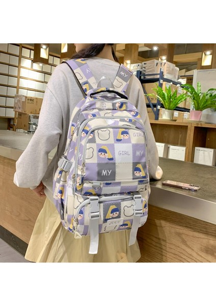 Yeni Kore Tavşan Okul Çantası/ortaokul Lise Büyük Kapasiteli Sırt Çantası/üniversite Sırt ÇANTASI,DL017 (Yurt Dışından) fiyatları