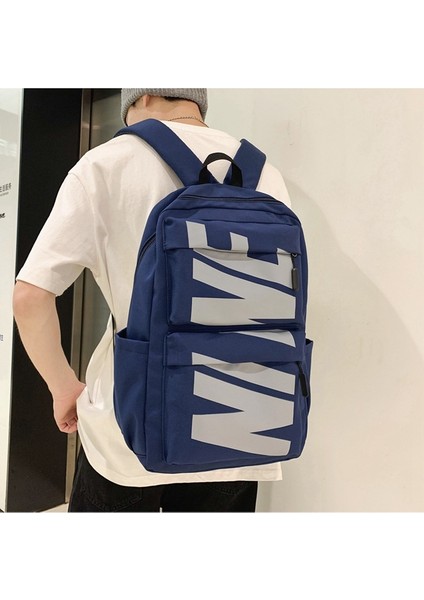 Yeni Ins Kore Versiyonu Büyük Kapasiteli Erkek ve Kadın Lise Öğrencisi Okul Çantası/moda Hafif Üniversite Omuz Çantası, DL042 (Yurt Dışından) fiyatları