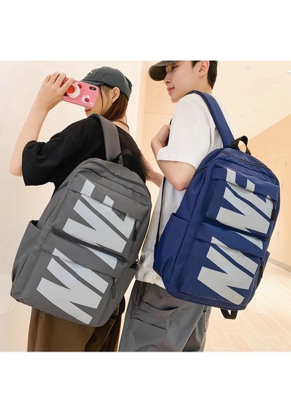 Yeni Ins Kore Versiyonu Büyük Kapasiteli Erkek ve Kadın Lise Öğrencisi Okul Çantası/moda Hafif Üniversite Omuz Çantası, DL042 (Yurt Dışından) modelleri