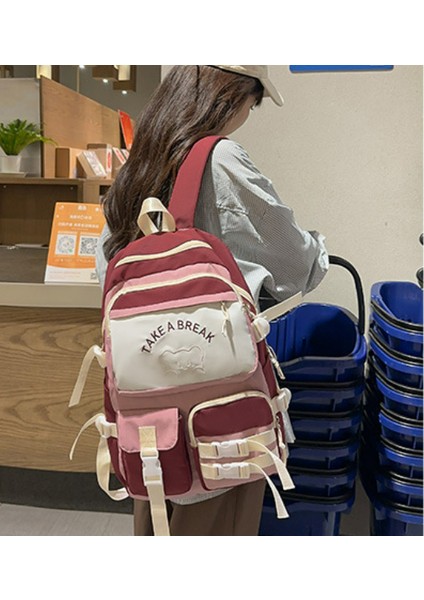 Japon Küçük Taze ve Renkli Sırt Çantası/büyük Kapasiteli Ortaokul Lise Okul Çantası/üniversite Sırt Çantası, DL012 (Yurt Dışından) fiyatları