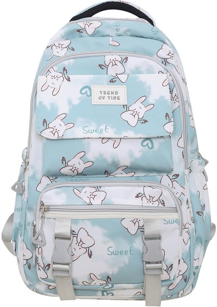 Moda Gündelik Okul Çantası Kore Versiyonu/büyük Kapasiteli Ortaokul Lise Öğrencisi Omuz Çantası/üniversite Sırt Çantası, DL014 (Yurt Dışından)