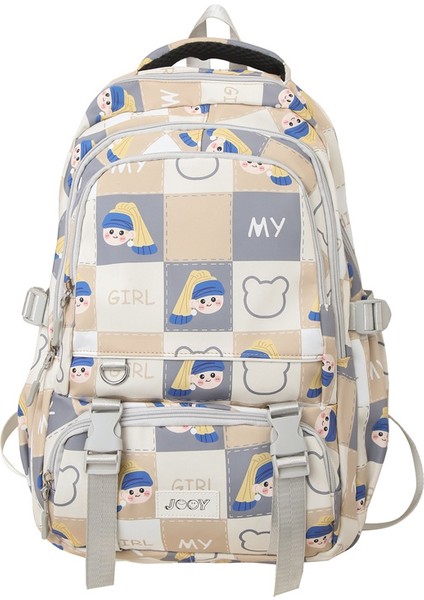 Yeni Kore Tavşan Okul Çantası/ortaokul Lise Büyük Kapasiteli Sırt Çantası/üniversite Sırt ÇANTASI,DL017 (Yurt Dışından)