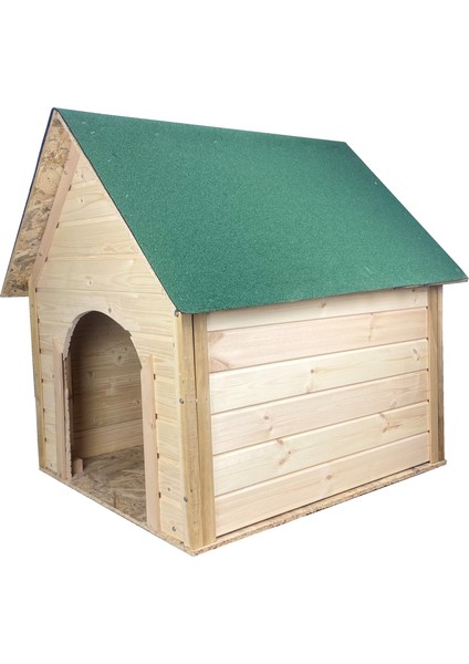 Köpek Kulübesi Büyük Boy Ahşap 100X100X78 cm fırsatları