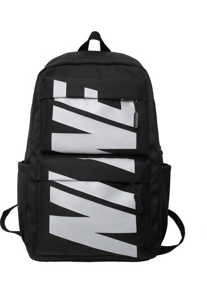 Yeni Ins Kore Versiyonu Büyük Kapasiteli Erkek ve Kadın Lise Öğrencisi Okul Çantası/moda Hafif Üniversite Omuz Çantası, DL042 (Yurt Dışından)