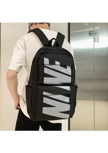 Yeni Ins Kore Versiyonu Büyük Kapasiteli Erkek ve Kadın Lise Öğrencisi Okul Çantası/moda Hafif Üniversite Omuz Çantası, DL042 (Yurt Dışından) fiyatları