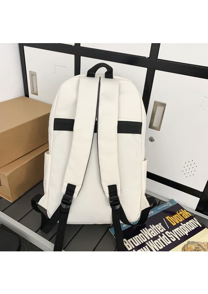 Yeni Ins Kore Versiyonu Büyük Kapasiteli Erkek ve Kadın Lise Öğrencisi Okul Çantası/moda Hafif Üniversite Omuz Çantası, DL042 (Yurt Dışından) modelleri