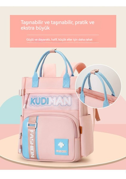 Okul Okul Çantası/büyük Kapasiteli Çok Fonksiyonlu Çocuk Omuz Çantası/çocuk Eğitim Çantası, DL056 (Yurt Dışından) modelleri