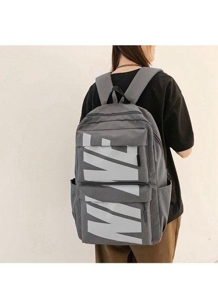 Yeni Ins Kore Versiyonu Büyük Kapasiteli Erkek ve Kadın Lise Öğrencisi Okul Çantası/moda Hafif Üniversite Omuz Çantası, DL042 (Yurt Dışından) fiyatları