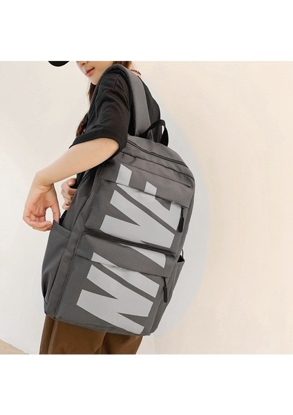 Yeni Ins Kore Versiyonu Büyük Kapasiteli Erkek ve Kadın Lise Öğrencisi Okul Çantası/moda Hafif Üniversite Omuz Çantası, DL042 (Yurt Dışından) modelleri