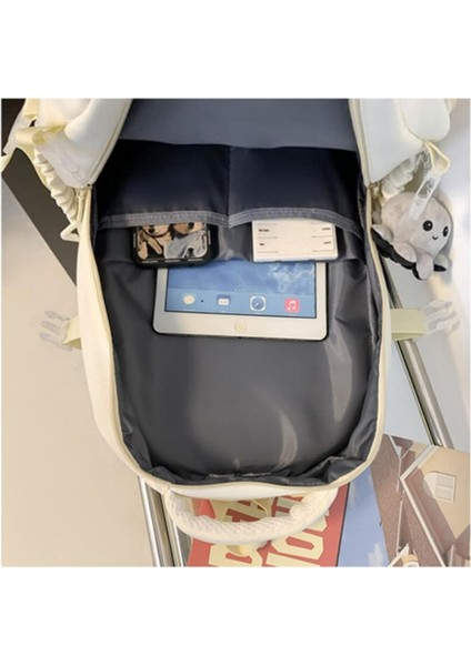 Yeni Trend Büyük Kapasiteli Ortaokul Okul Çantası/gündelik Moda Lise Omuz Çantası, DL044 (Yurt Dışından) fırsatları