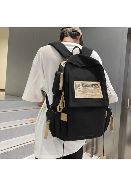 Yüksek Yüz Değeri Hafif ve Büyük Kapasiteli Ortaokul Öğrencisi Okul Çantası/moda Eğlence Lise Sırt Çantası, DL045 (Yurt Dışından) fiyatları