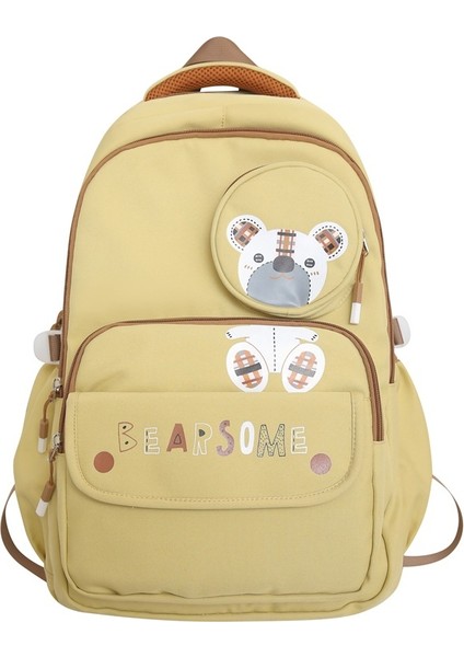 Kızlar Için Yeni Moda Rahat Iki Omuzlu Sırt Çantası/hafif ve Geniş Kapasiteli Ortaokul Çantası/lise ve Üniversite ÇANTASI,DL083 (Yurt Dışından)