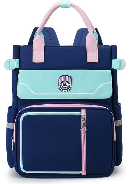 Okul Okul Çantası/büyük Kapasiteli Çok Fonksiyonlu Çocuk Omuz Çantası/çocuk Eğitim Çantası, DL057 (Yurt Dışından)