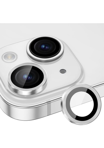 iPhone 15 Kamera Koruyucu Lens Alüminyum Alışımlı Cam