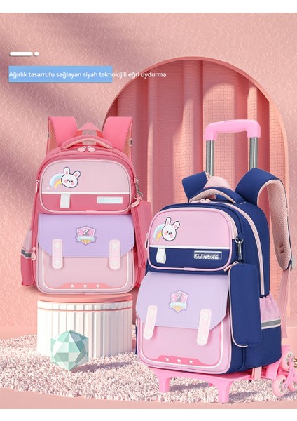 Kızlar Yeni Çizgi Film Çocuklar Büyük Kapasiteli Kıds School Bag/hafif Okul Çantası/ortaokul Öğrencisi Sırt Çantası, DL123 (Yurt Dışından) indirimleri